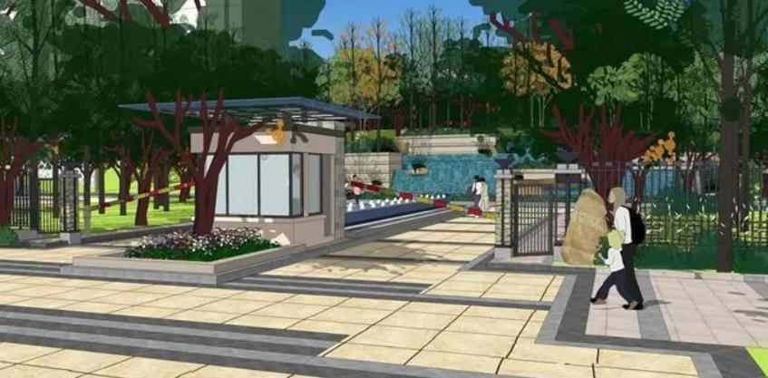 小區(qū)景觀設計中的入口景觀設計該如何設計？